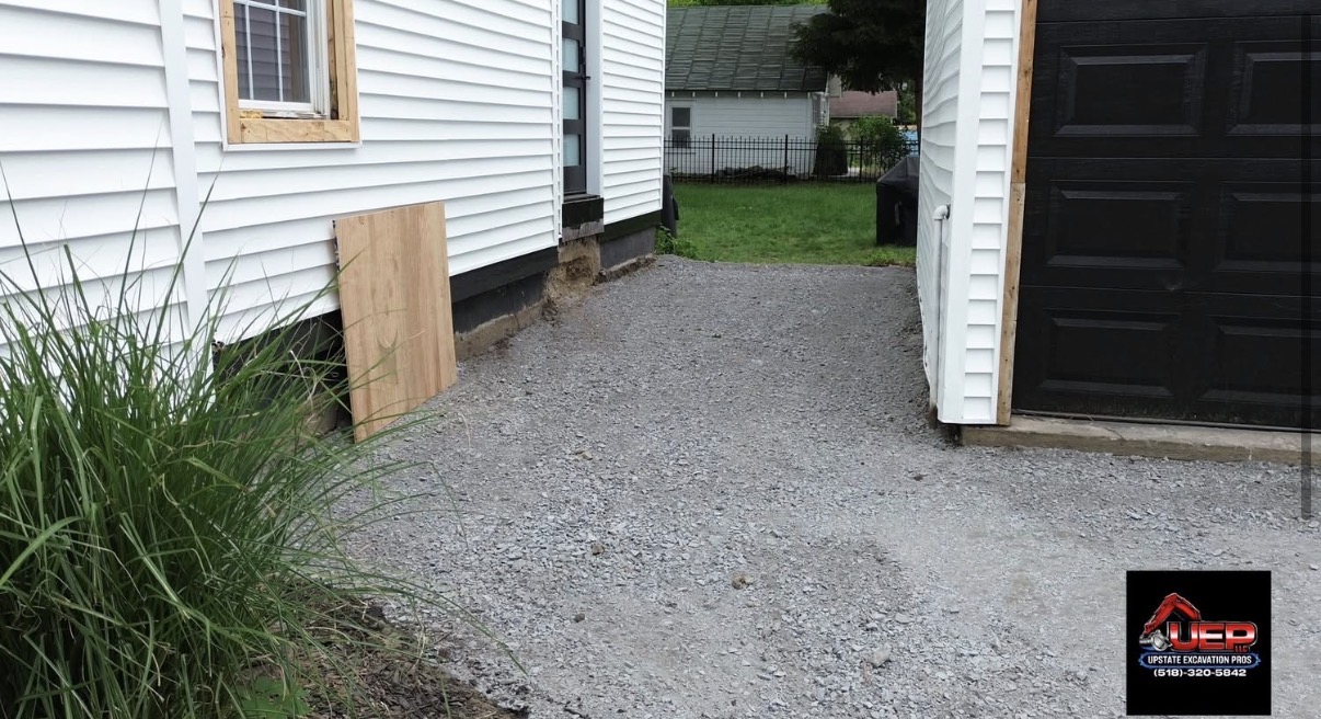 Driveway Expansion & Gravel Installation — after photo