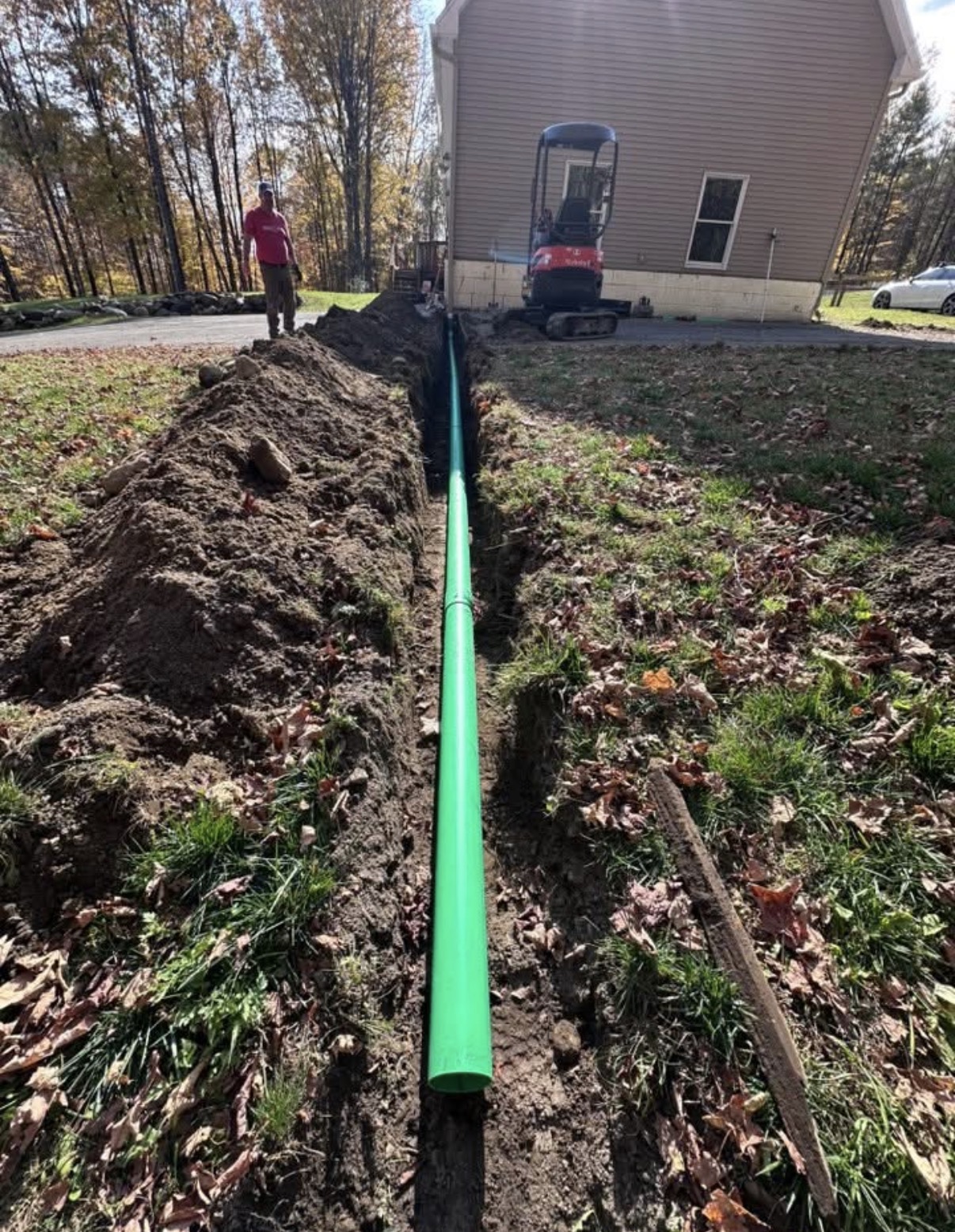 Drainage work by D&D Groundworks